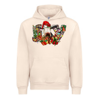 Sandshell christmas joy cow Urban Hoodie - CowhideDigitalArt
