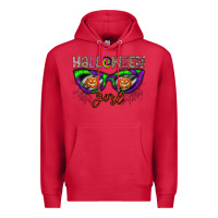 Cardinal halloween girl Premium Hoodie - CowhideDigitalArt
