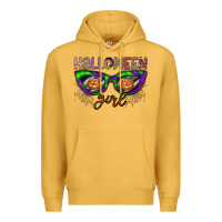 Mustard halloween girl Premium Hoodie - CowhideDigitalArt