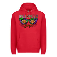 Red halloween girl Premium Hoodie - CowhideDigitalArt