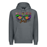 Rock halloween girl Premium Hoodie - CowhideDigitalArt