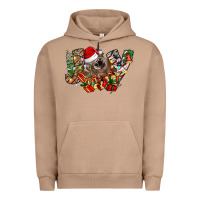 Pigment Burro christmas joy highland cow Urban Hoodie - CowhideDigitalArt