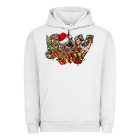 Pigment Lunar Rock christmas joy highland cow Urban Hoodie - CowhideDigitalArt