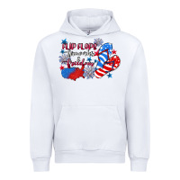 White Flip flops fireworks & freedom 4th of july Urban Hoodie - CowGirlArtShop
