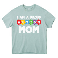 Arona LIL Autism Mom Heavy Core Tee - CowhideDigitalArt