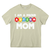 Mossy LIL Autism Mom Heavy Core Tee - CowhideDigitalArt