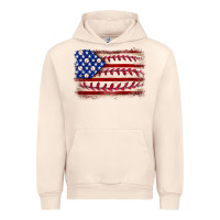 Sandshell Baseball American flag Urban Hoodie - Neo Western
