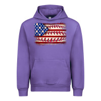 Tulip Baseball American flag Urban Hoodie - Neo Western