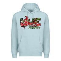 Blue Mist love summer Premium Hoodie - SublimationCraftShop