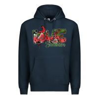 Navy love summer Premium Hoodie - SublimationCraftShop