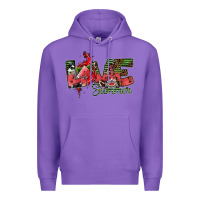 Purple love summer Premium Hoodie - SublimationCraftShop