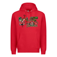 Red love summer Premium Hoodie - SublimationCraftShop