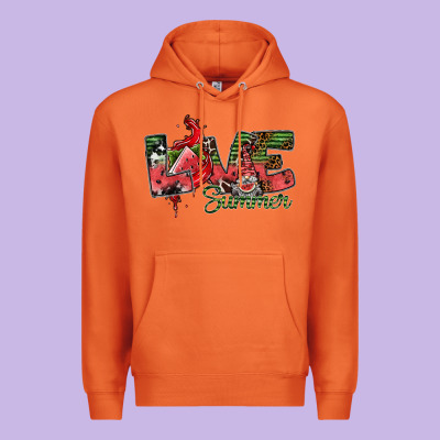 Love Summer Premium Hoodie Designed By Sublimationcraftshop