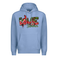 Colony Blue love summer Premium Hoodie - SublimationCraftShop