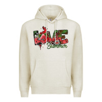 Oatmeal Heather love summer Premium Hoodie - SublimationCraftShop