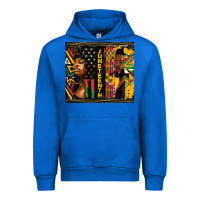 Cobalt juneteenth tumbler Urban Hoodie - HRA Design Shop