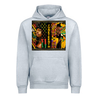 Heather Grey juneteenth tumbler Urban Hoodie - HRA Design Shop