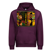 Mauve Wine juneteenth tumbler Urban Hoodie - HRA Design Shop