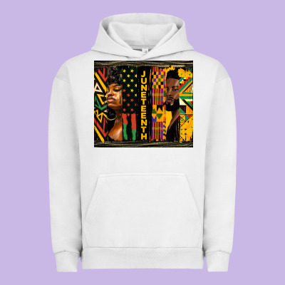 Juneteenth Tumbler Urban Hoodie Designed By Hra Design Shop