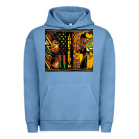 Pigment Pebble Blue juneteenth tumbler Urban Hoodie - HRA Design Shop