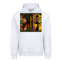 White juneteenth tumbler Urban Hoodie - HRA Design Shop