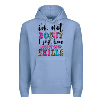 Colony Blue ı'm not bossy ı just have leadership skills Premium Hoodie - FaDigitalArtStudio
