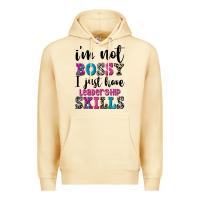 Pina Colada ı'm not bossy ı just have leadership skills Premium Hoodie - FaDigitalArtStudio