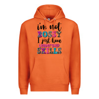 Carrot ı'm not bossy ı just have leadership skills Premium Hoodie - FaDigitalArtStudio