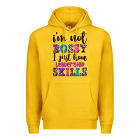 Lemon ı'm not bossy ı just have leadership skills Premium Hoodie - FaDigitalArtStudio