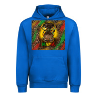 Cobalt juneteenth afro bun mama tumbler Urban Hoodie - HRA Design Shop