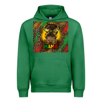 Emerald juneteenth afro bun mama tumbler Urban Hoodie - HRA Design Shop
