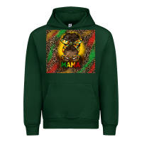 Forest Green juneteenth afro bun mama tumbler Urban Hoodie - HRA Design Shop