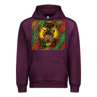 Mauve Wine juneteenth afro bun mama tumbler Urban Hoodie - HRA Design Shop