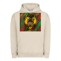 Pigment French Oak juneteenth afro bun mama tumbler Urban Hoodie - HRA Design Shop