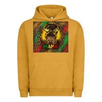 Pigment Peanut Butter juneteenth afro bun mama tumbler Urban Hoodie - HRA Design Shop
