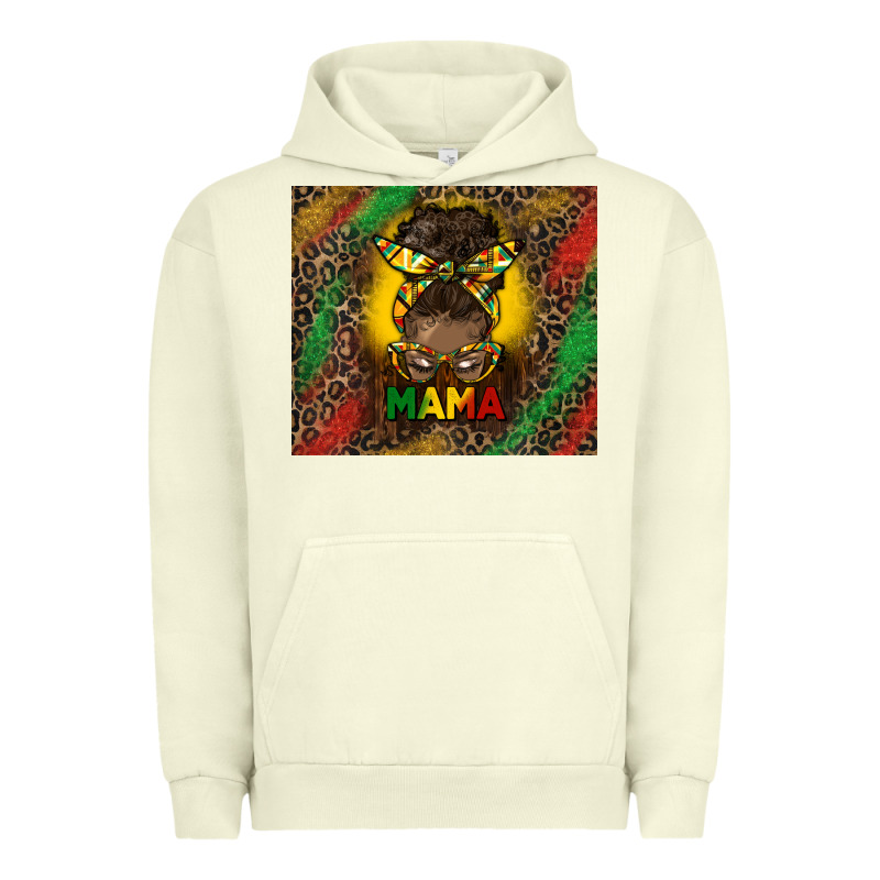 Juneteenth Afro Bun Mama Tumbler Urban Hoodie by HRA Design Shop | Teevron