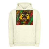 Pigment Pistachio juneteenth afro bun mama tumbler Urban Hoodie - HRA Design Shop