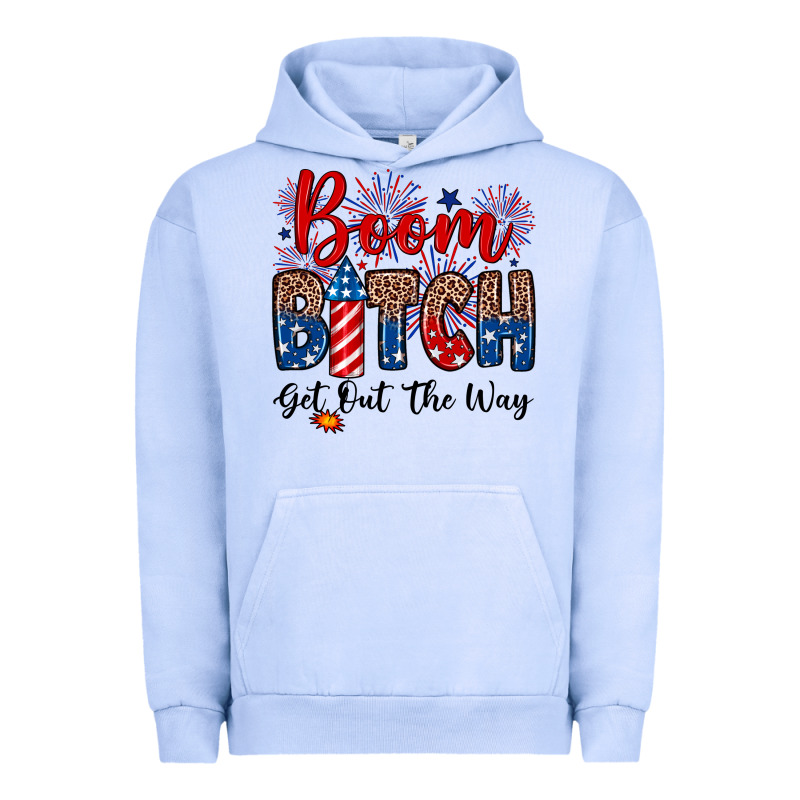 Boom Bitch Get Out The Way Urban Hoodie by Neo Western | Teevron