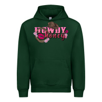 Forest Green howdy honey valentine's day Urban Hoodie - FaDigitalArtStudio