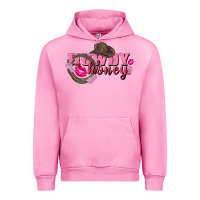 Fuchsia Pink howdy honey valentine's day Urban Hoodie - FaDigitalArtStudio