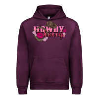 Mauve Wine howdy honey valentine's day Urban Hoodie - FaDigitalArtStudio