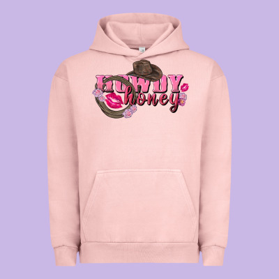 Howdy Honey Valentine's Day Urban Hoodie Designed By Fadigitalartstudio