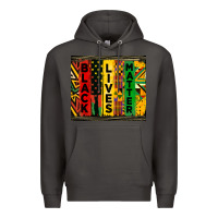 Smoke black lives matter tumbler Premium Hoodie - HRA Design Shop