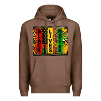 Chestnut black lives matter tumbler Premium Hoodie - HRA Design Shop