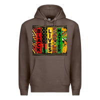 Coffee black lives matter tumbler Premium Hoodie - HRA Design Shop