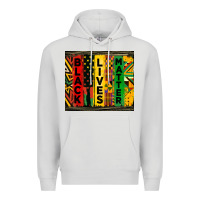 Dove Grey black lives matter tumbler Premium Hoodie - HRA Design Shop