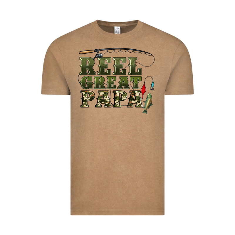 Reel Great Papa Vintage Tee by Artiststas | Teevron