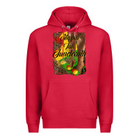 Cardinal steppin'  into juneteenth Premium Hoodie - HRA Design Shop
