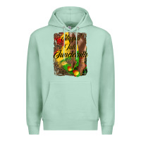 Seafoam steppin'  into juneteenth Premium Hoodie - HRA Design Shop