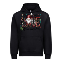 Black for the love of the christmas Urban Hoodie - CowhideDigitalArt